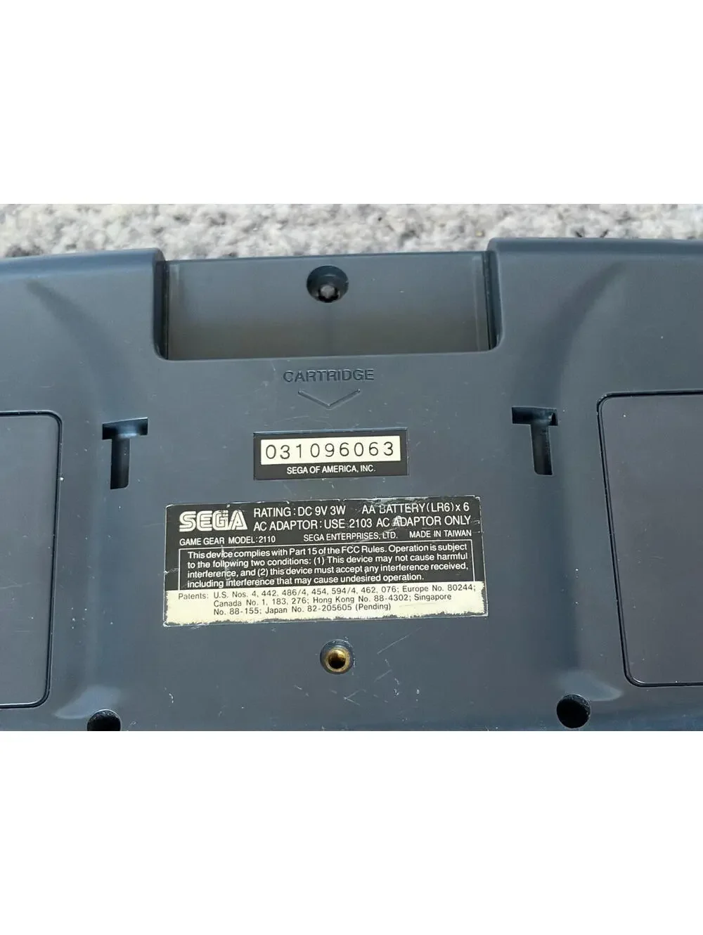 Sega Game Gear Console Rechargeable Battery Pack Carry Case Untested Bundle